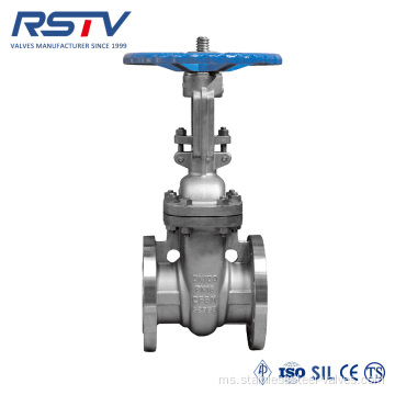 DIN Flange Timbul Batang PN16 PN40 Gate Valve